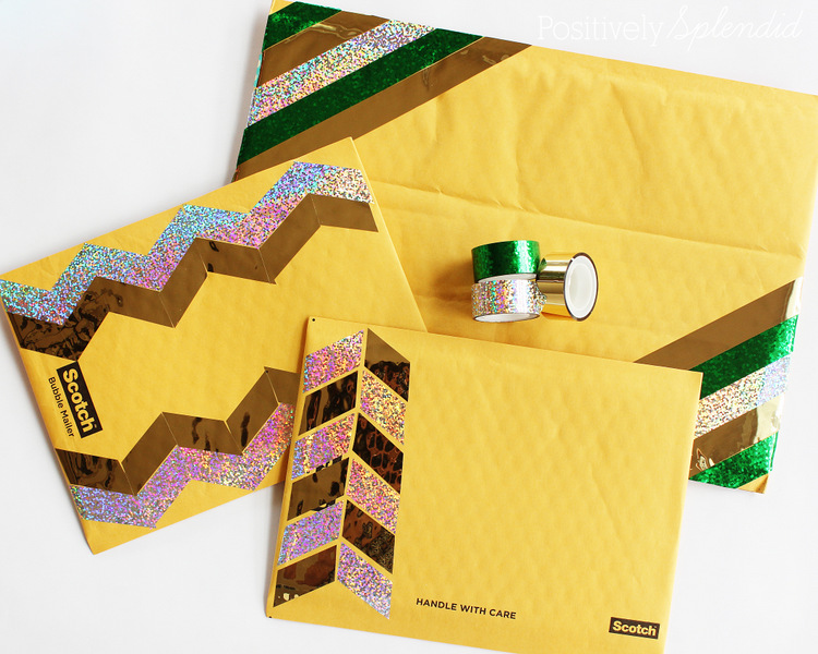 DIY Embellished Mailing Envelopes #MakeAmazing