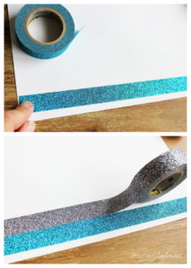 Glittered Star Garland - Perfect for July 4th! #MakeAmazing