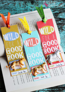 Wild for a Good Book Printable Bookmarks at PositivelySplendid.com