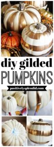 DIY Gilded Pumpkin Tutorial
