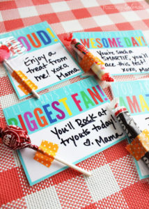 Free printables for lunchbox notes that can be used again and again. Great idea! #MakeAmazing