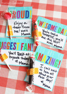 Free printables for lunchbox notes that can be used again and again. Great idea! #MakeAmazing