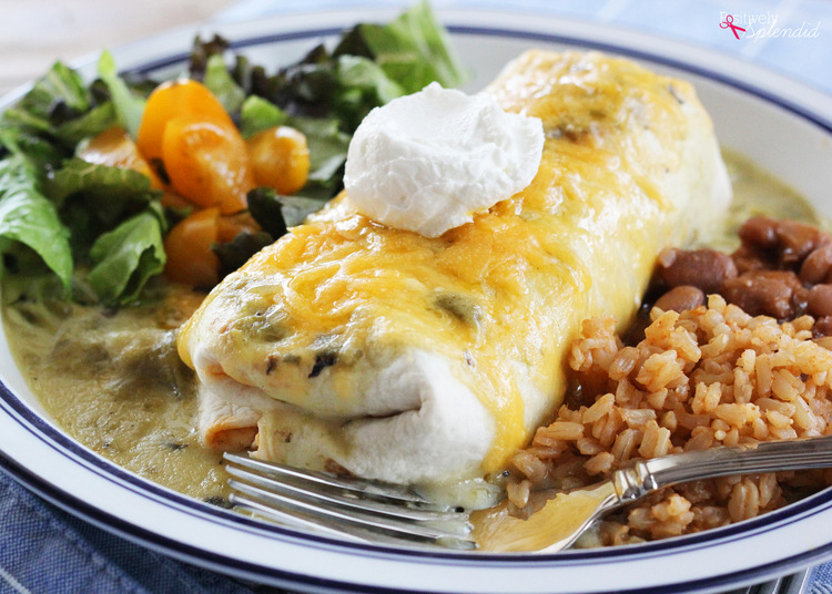 Easy to Make Smothered Burrito Recipe - Mom's Dinner