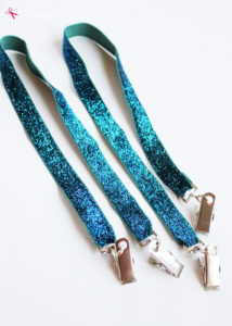 How to make DIY elastic suspenders #MichaelsMakers