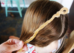 How to do Pippi Longstocking hair - step-by-step tutorial. #MichaelsMakers