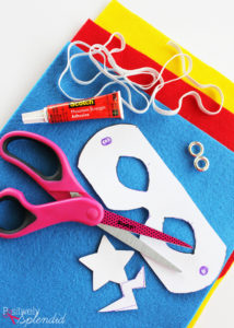 No-Sew Superhero Masks with Free Templates #MakeAmazing