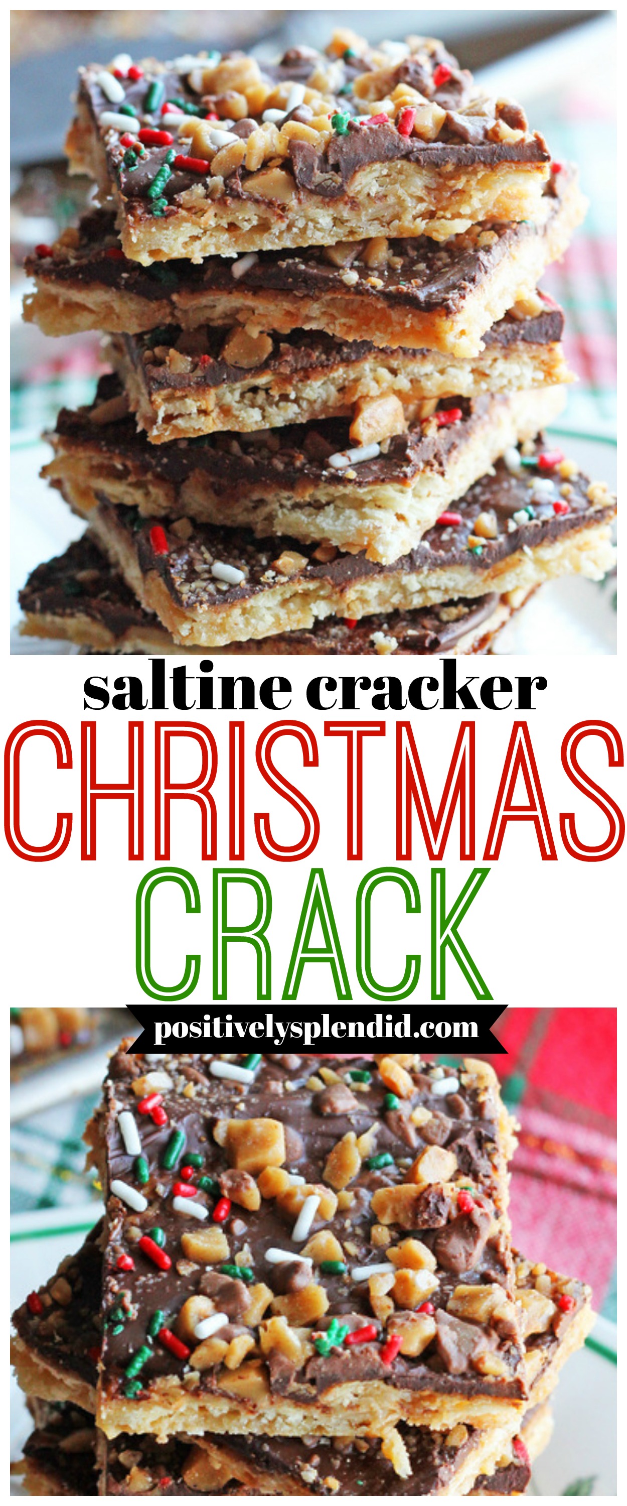 Christmas Crack with Saltine Crackers