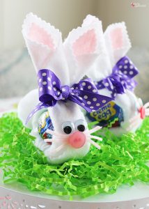 Felt Cadbury Bunny Easter Craft - Perfect for Easter baskets!
