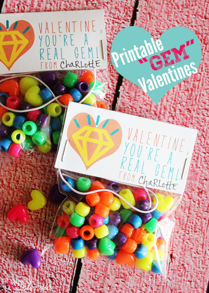 Valentine Card Bracelet Kits with Free Printables - Positively Splendid  {Crafts, Sewing, Recipes and Home Decor}