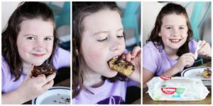 Rocky Road Blondie Bar Cookie Recipe at Positively Splendid - Great for making with kids! #HugTheMess