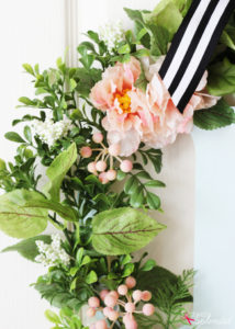 Botanical Spring Wreath by Positively Splendid. So pretty, and really simple to make! #MichaelsMakers