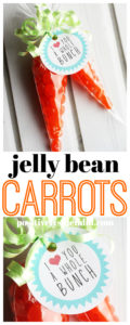Jelly Bean Carrots with Free Printable Tags