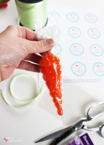 Jelly bean carrot treat bags at Positively Splendid. An adorable idea for filling Easter baskets!