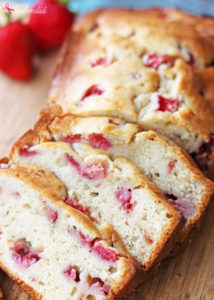 Cream Cheese Strawberry-Banana Bread Recipe from Positively Splendid
