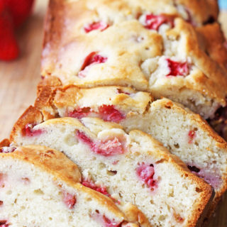 Cream Cheese Strawberry-Banana Bread Recipe from Positively Splendid