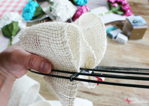 DIY Burlap Wreath Tutorial at Positively Splendid