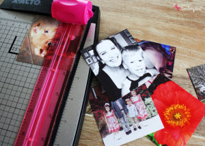 DIY Photo Magnets - Tutorial from Positively Splendid. Free printable tags make this a fun, easy gift idea!