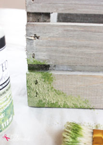 FolkArt Painted Finishes Moss #plaidcreators