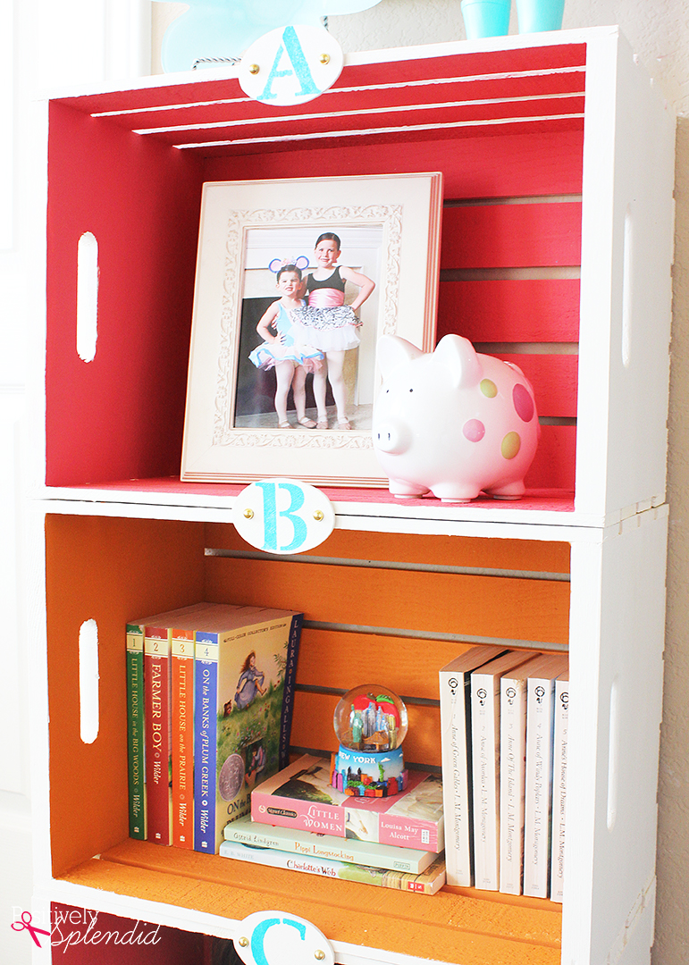 Crate and shop kids bookshelf