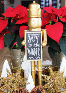 Nutcracker Christmas Centerpiece