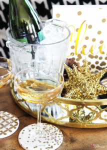New Year's Eve Beverage Station