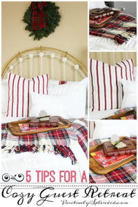 5 great tips for how to create a cozy guest room retreat in your home. Smart and budget-friendly ideas! #BHGLiveBetter