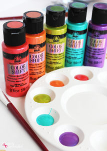 FolkArt Color Shift Paint #PlaidCreators