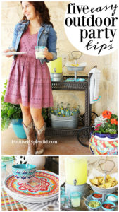5 Smart Tips for Easy Outdoor Entertaining #BHGLiveBetter