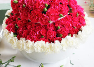 Tiered Bowl Floral Centerpiece - Easy to put together and perfect for showers, weddings, and more!