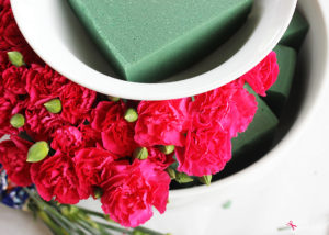 Tiered Bowl Floral Centerpiece - Easy to put together and perfect for showers, weddings, and more!