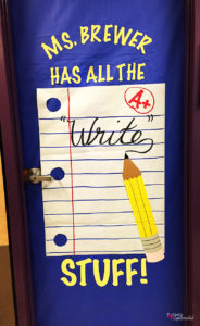 This is a great collection of clever and unique teacher appreciation door ideas!