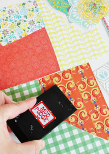 United States Mod Podge Bulletin Board - A great idea for sprucing up an old cork board! #plaidcreators