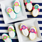 How to make Nutter Butter flip flops. Such a cute and easy idea for summer! #michaelsmakers