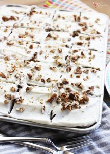 Pineapple Sheet Cake with Cream Cheese Frosting