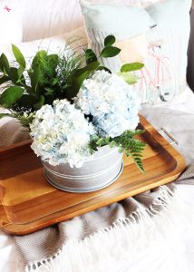 This beachy bedroom redo shows five easy tips for how to instantly update a bedroom! #bhglivebetter