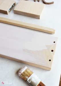 Ikea Bekvam Spice Rack Bookshelf made with FolkArt Home Decor Chalk Paint--Such a terrific Ikea storage hack idea! #plaidcreators