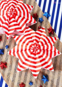 DIY Paper Bag Stars - So easy and fun to make!