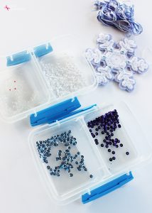 Felt Snowflake Christmas Ornaments - Made easily with a kit from Bucilla!