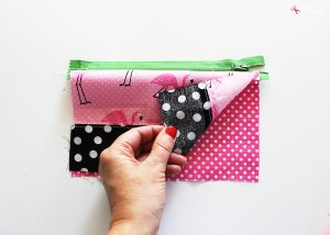 DIY Zipper Pencil Pouch - A great project to use up scraps, and easy enough for beginners! #makeitwithmichaels
