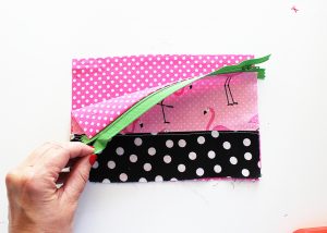 DIY Zipper Pencil Pouch - A great project to use up scraps, and easy enough for beginners! #makeitwithmichaels