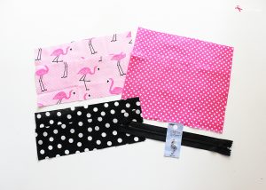 DIY Zipper Pencil Pouch - A great project to use up scraps, and easy enough for beginners! #makeitwithmichaels