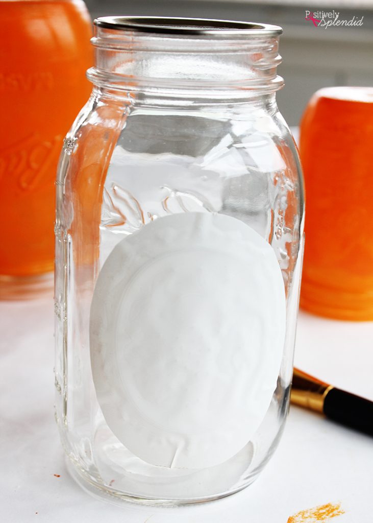 Pumpkin Mason Jar (Easy Fall Craft Idea!) - Positively Splendid {Crafts ...