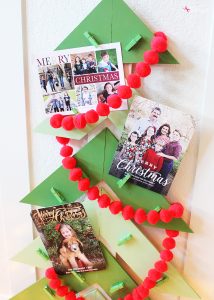 Christmas Tree DIY Christmas Card Holder