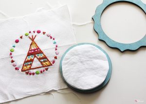 Bucilla Tee Pee Embroidery Kit