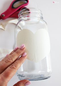 Valentine Mason Jar Craft Idea