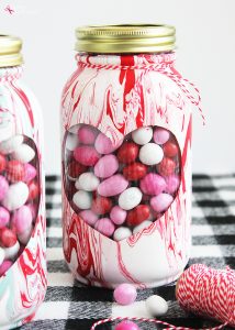 Valentine's Day Mason Jar Craft