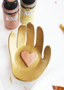 DIY Clay Hand Ring Dish