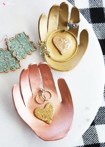 DIY Clay Hand Ring Dish