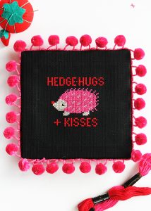 Hedgehog Cross Stitch Pattern - Free Download