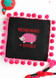 Free Hedgehog Cross Stitch Pattern